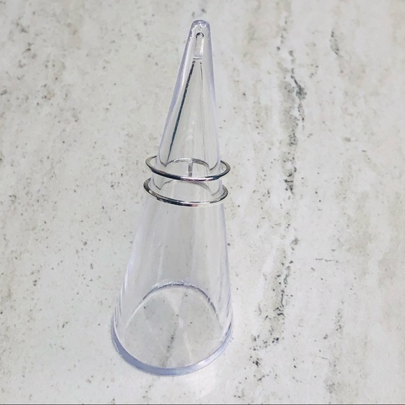 925 Sterling Silver Double Line Midi Ring - Picture 11 of 16